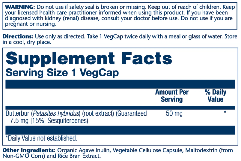 Butterbur Root Extract 50mg - Image 2