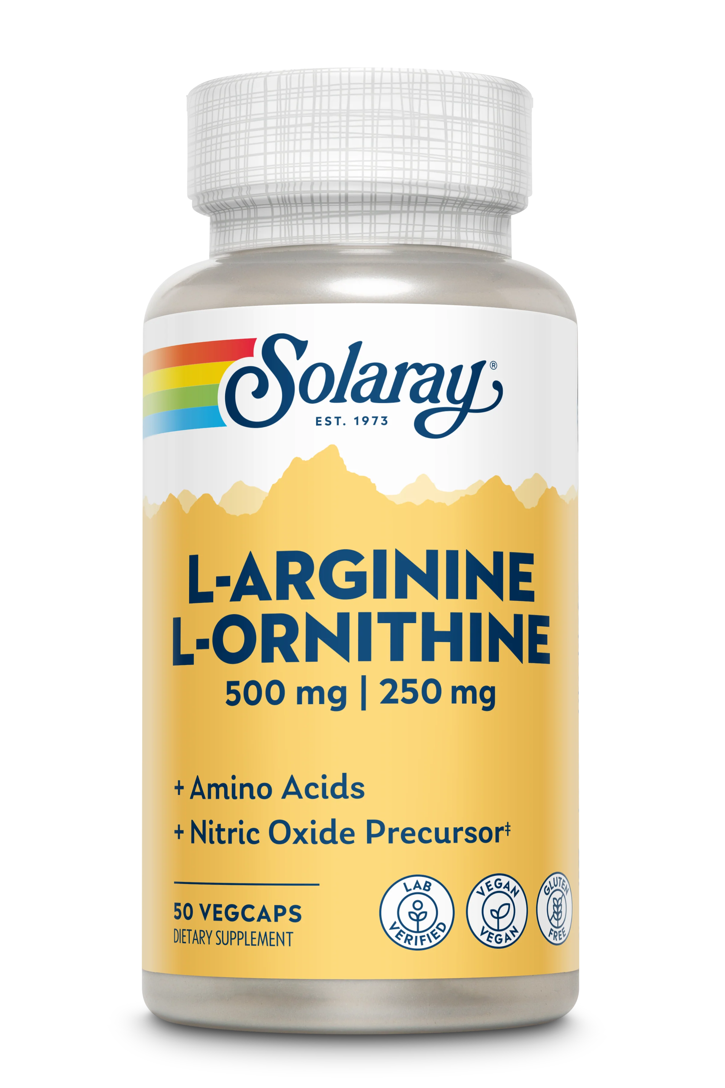 L-Arginine & L-Ornithine, 500mg