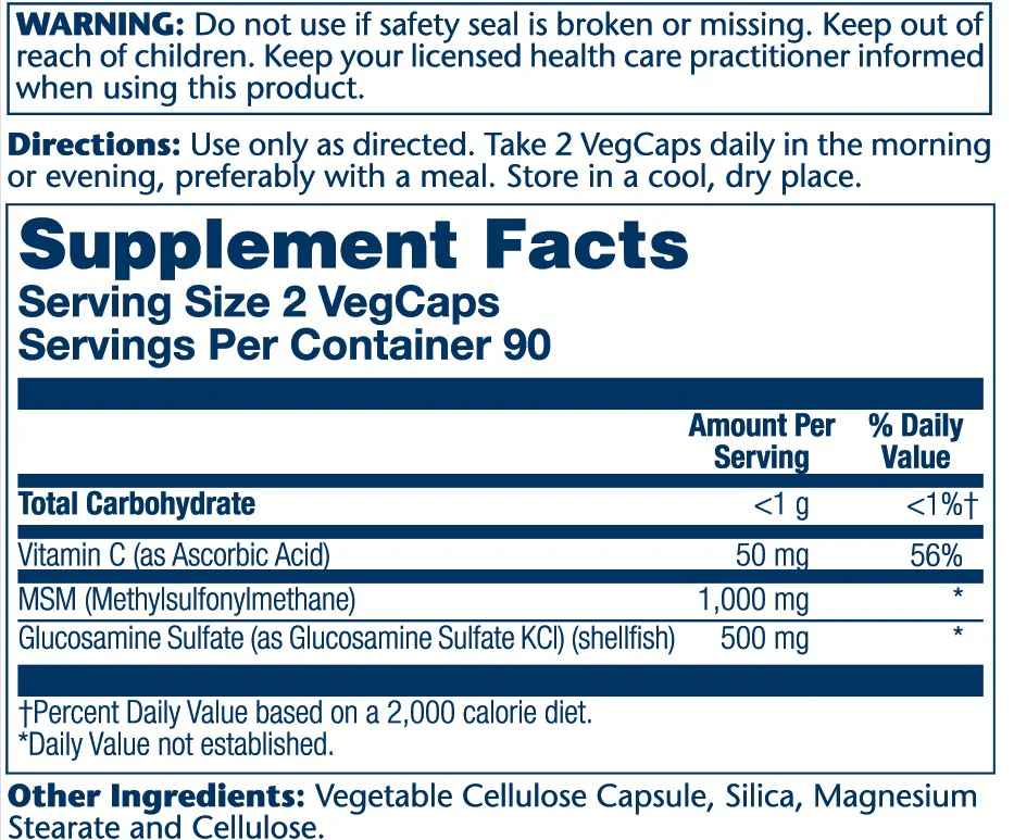 MSM & Glucosamine - Image 3