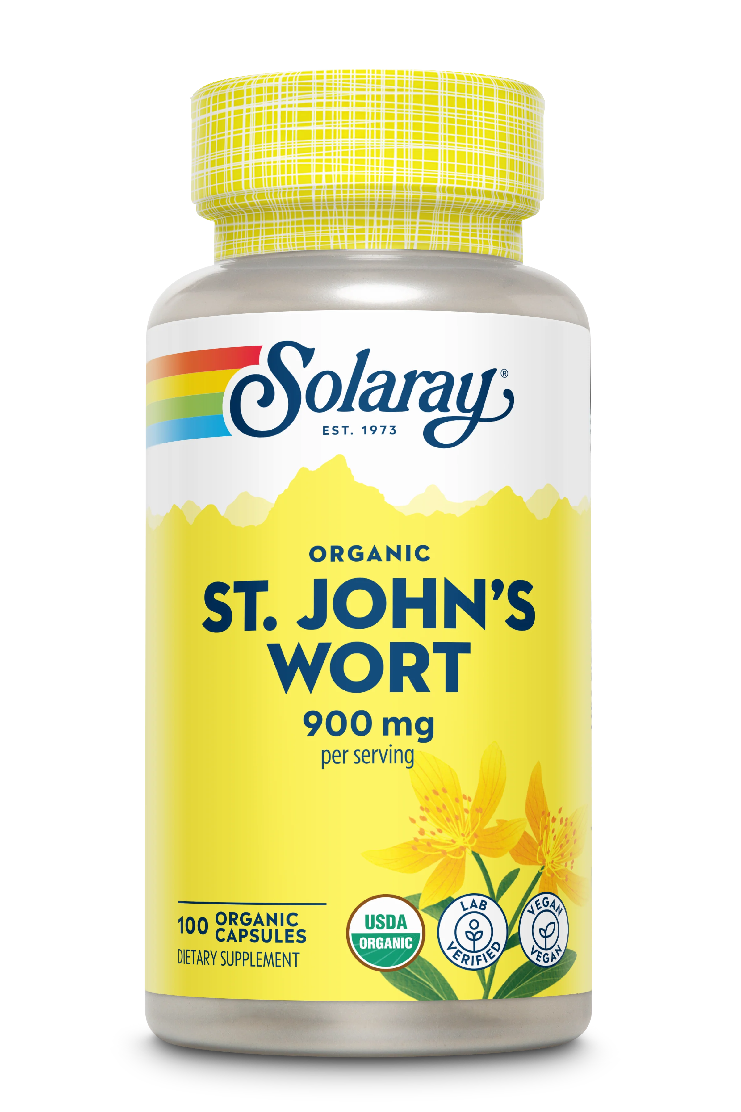 Organic St. John's Wort 900mg