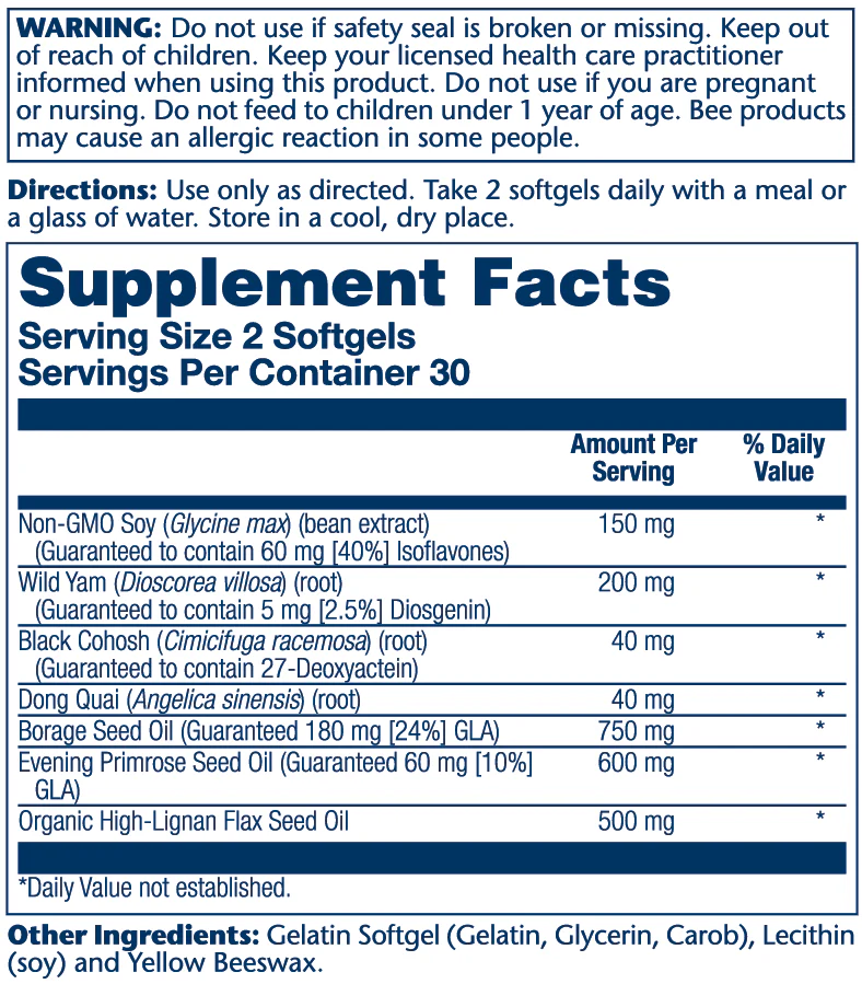PhytoEstrogen Plus EFA's - Image 2