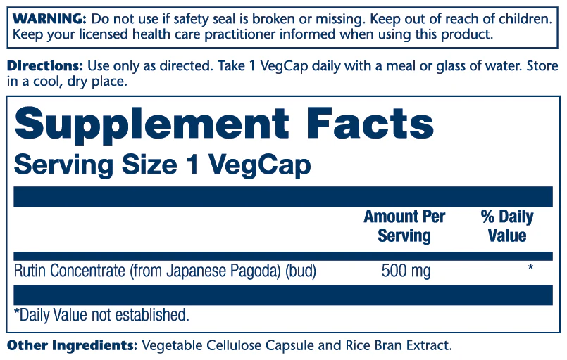 Rutin 500mg - Image 2