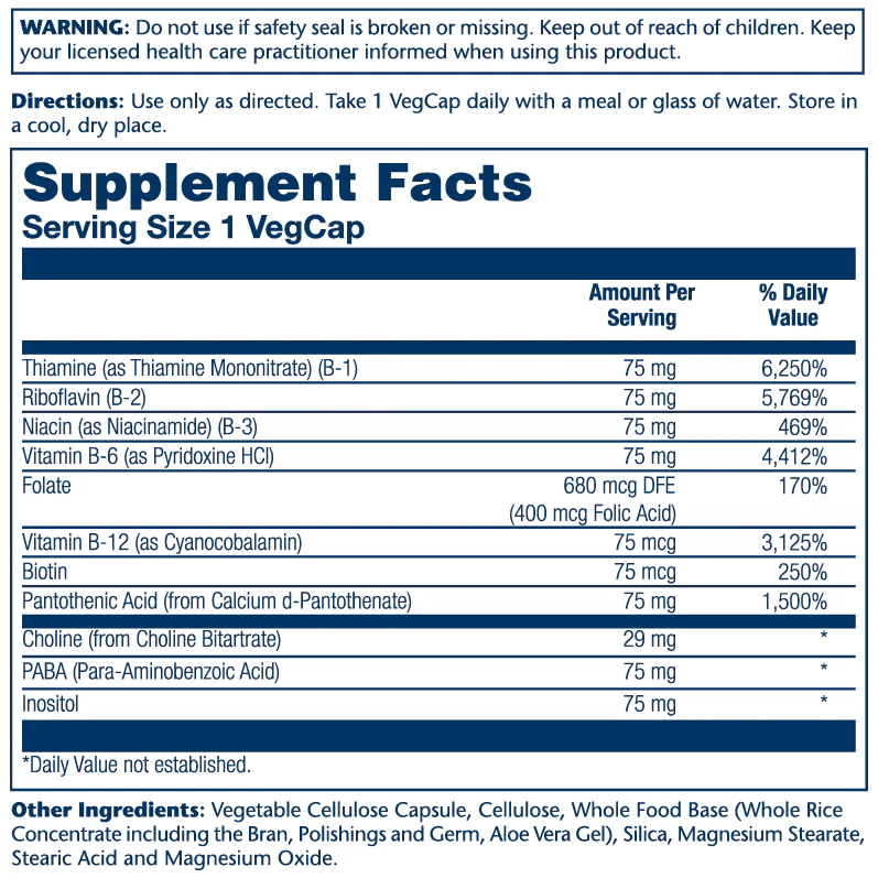 Vitamin B-Complex 75, Timed-Release - Image 2